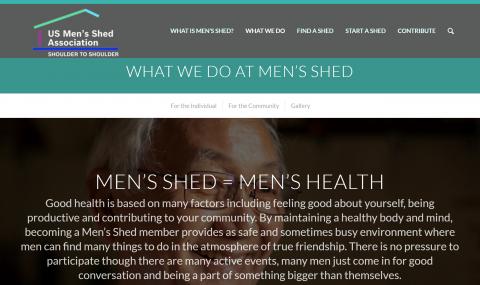 USA Men's Shed news